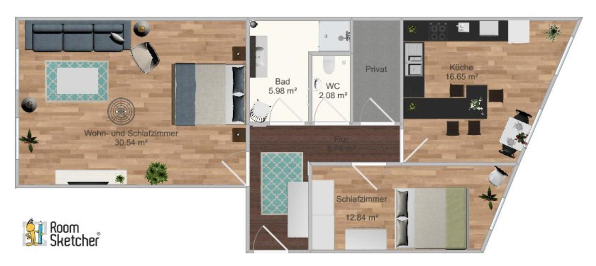 Ferienwohnung Stadtplatz 25 Traunstein Eksteriør bilde